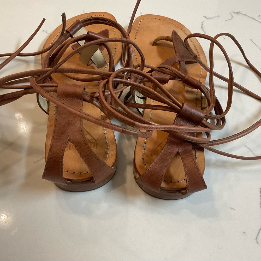 John Fluevog Gladiator Sandals - Picture 3 of 4